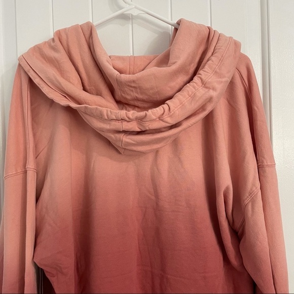 NWT Young Fabulous & Broke Ombré Tie-Dyed Oversize Hooded Sweatshirt - Picture 5 of 6